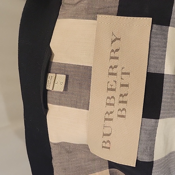 Burberry Brit‎ Womens Bomber Jacket, Black, Size L - Picture 4 of 16